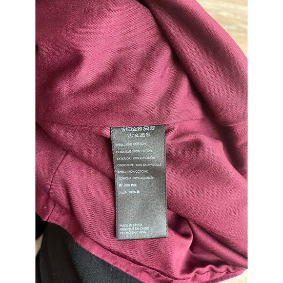 I.AM.GIA Alya Off-The-Shoulder Corset Dress Burgundy Red Size M - Picture 6 of 8